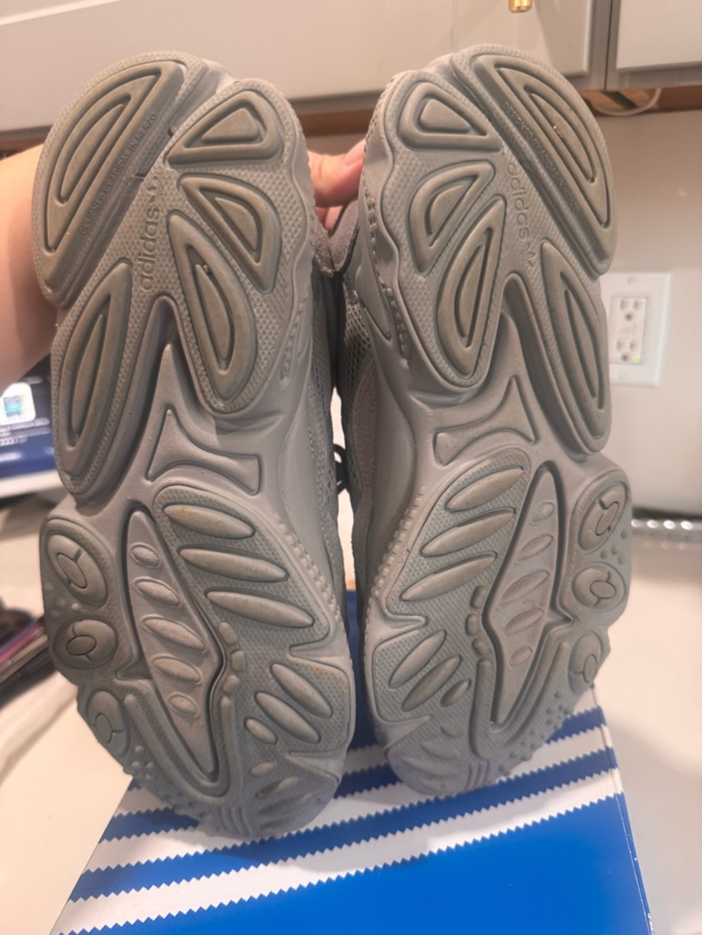 adidas Ozweego W Box Label – Blue and White - Picture 6 of 6